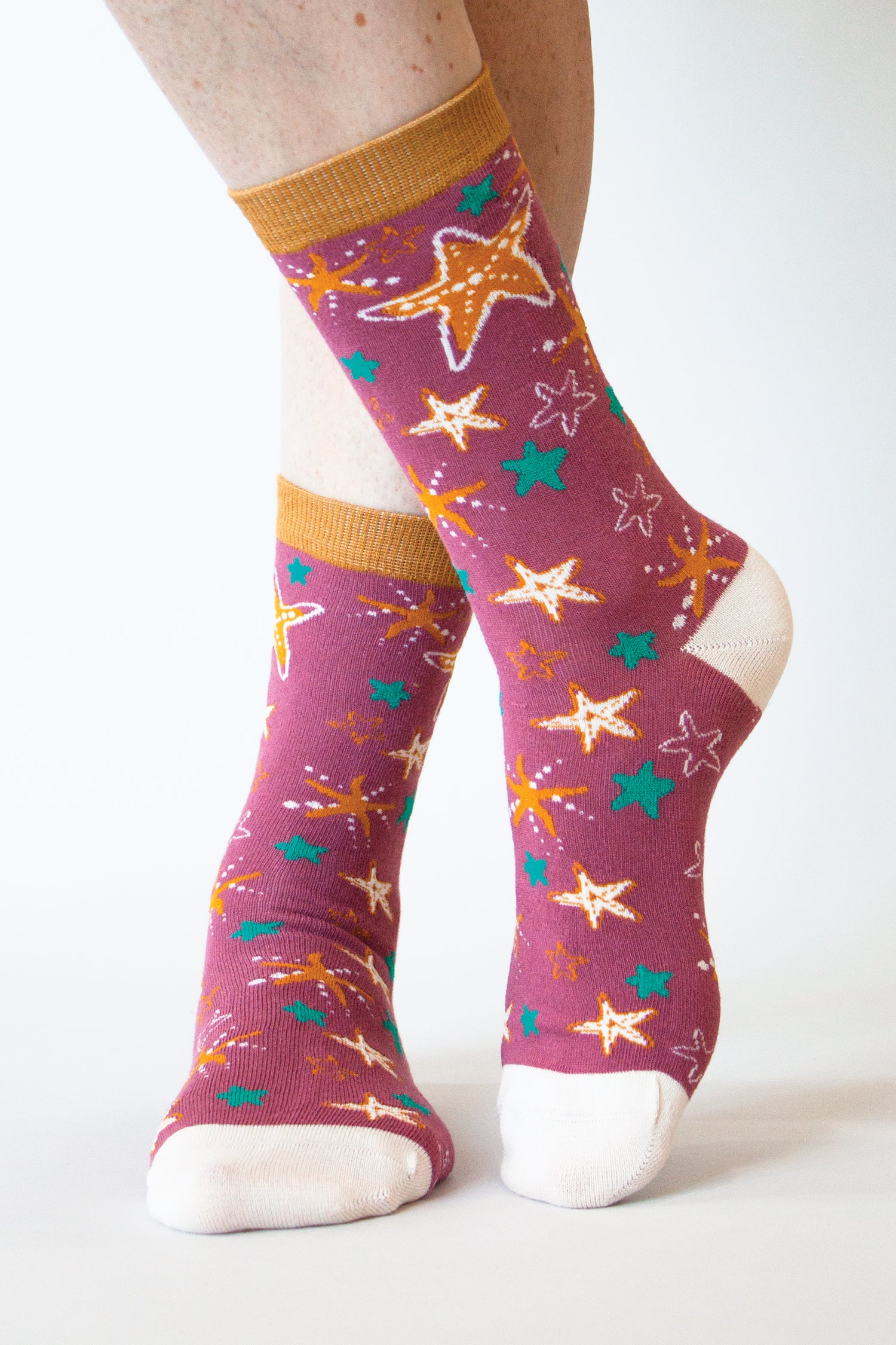 Starfish Bamboo Socks