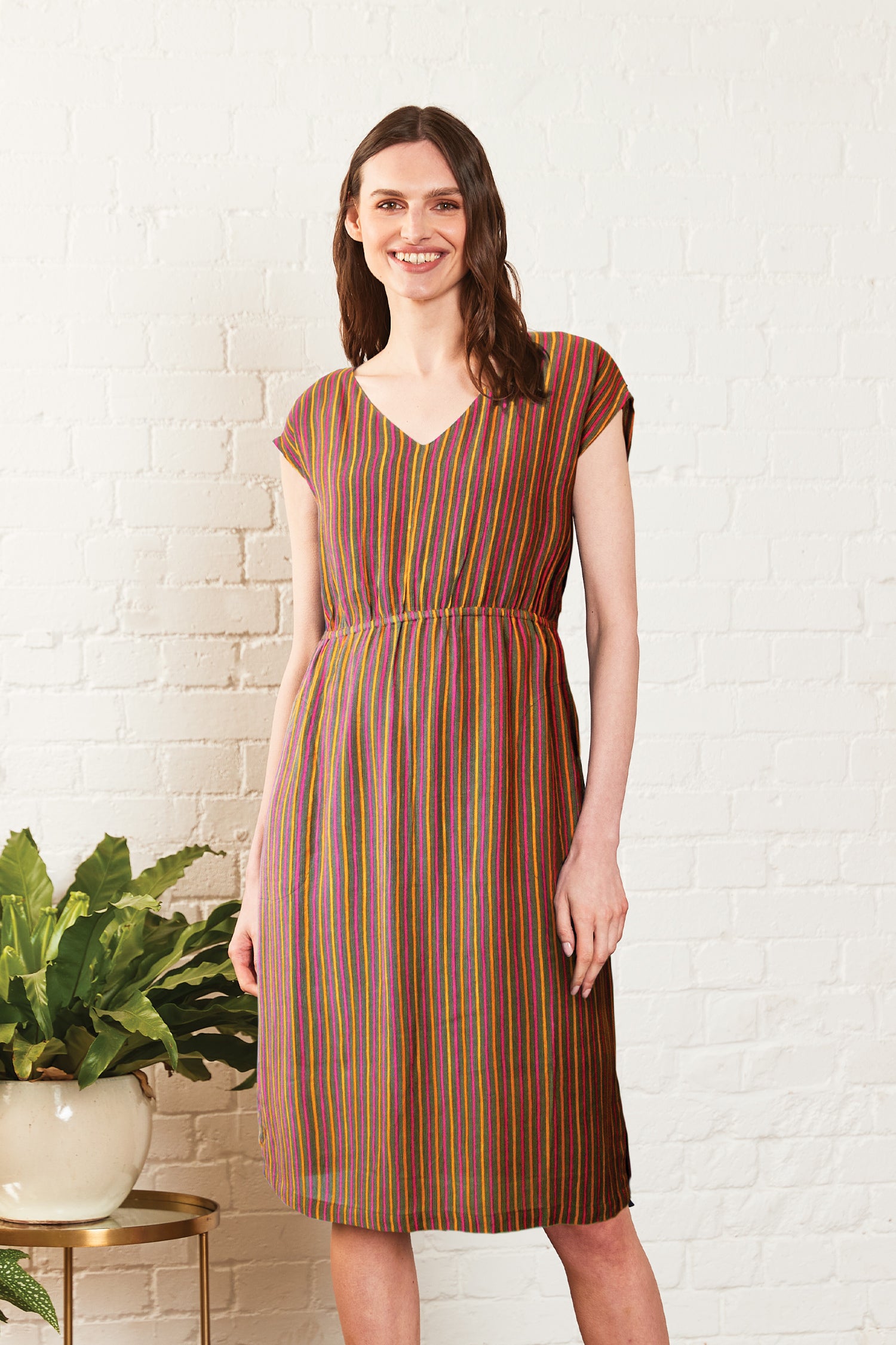 Striped Easy Dress