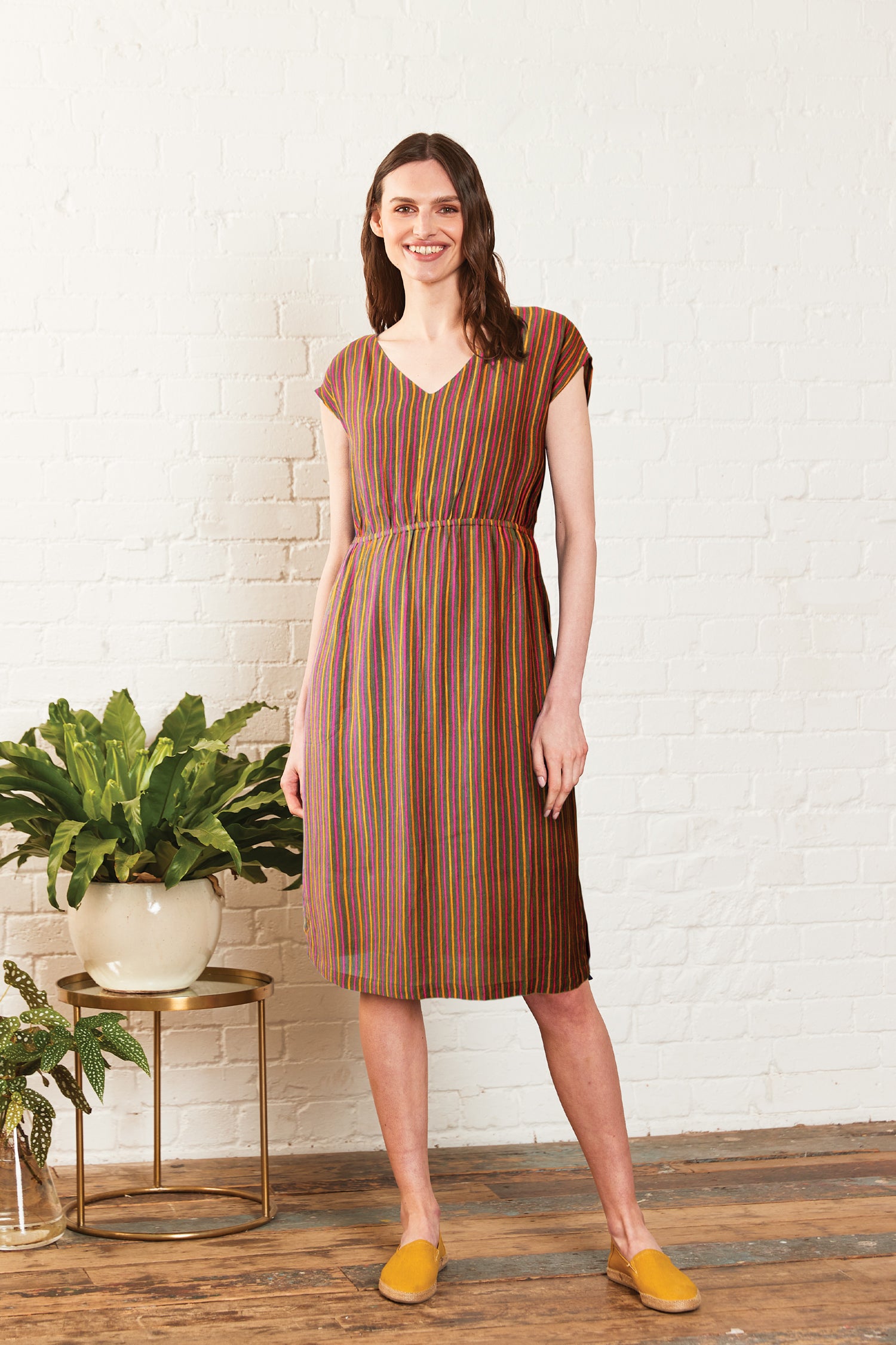 Striped Easy Dress