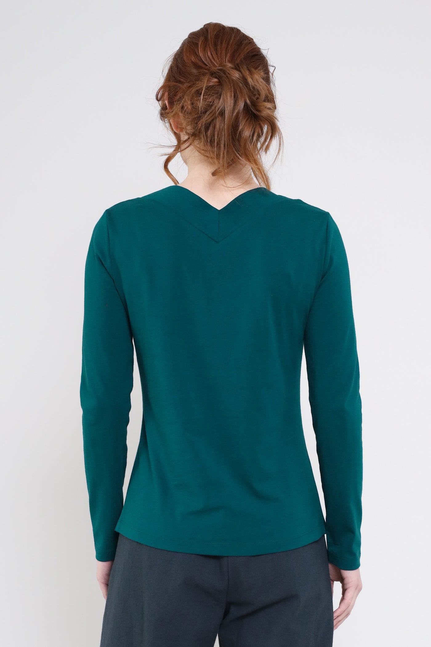 GOTS Organic Cotton V Neck Top