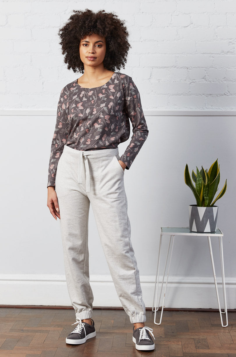 GOTS Organic Cotton Jersey Lounge Trousers