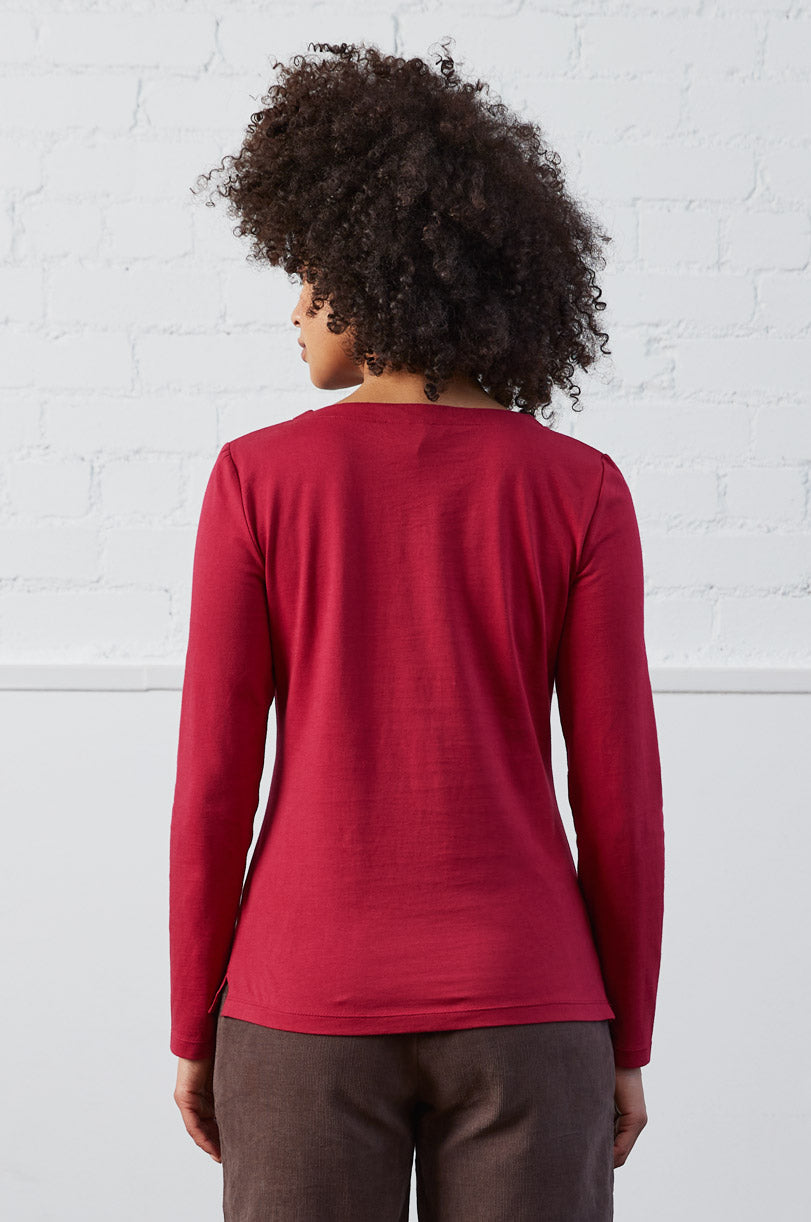 GOTS Organic Cotton Long Sleeve Jersey Top