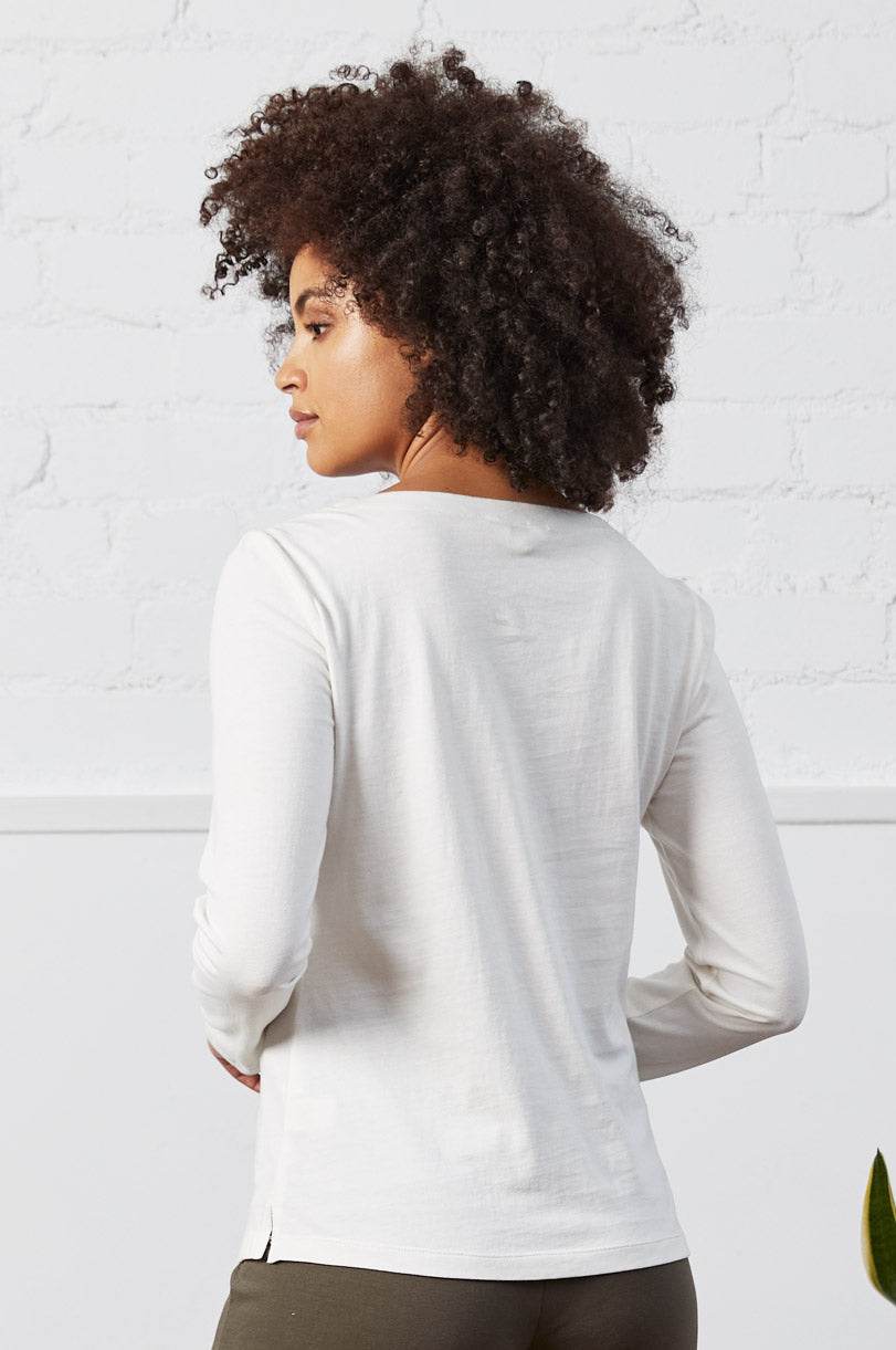 GOTS Organic Cotton Long Sleeve Jersey Top