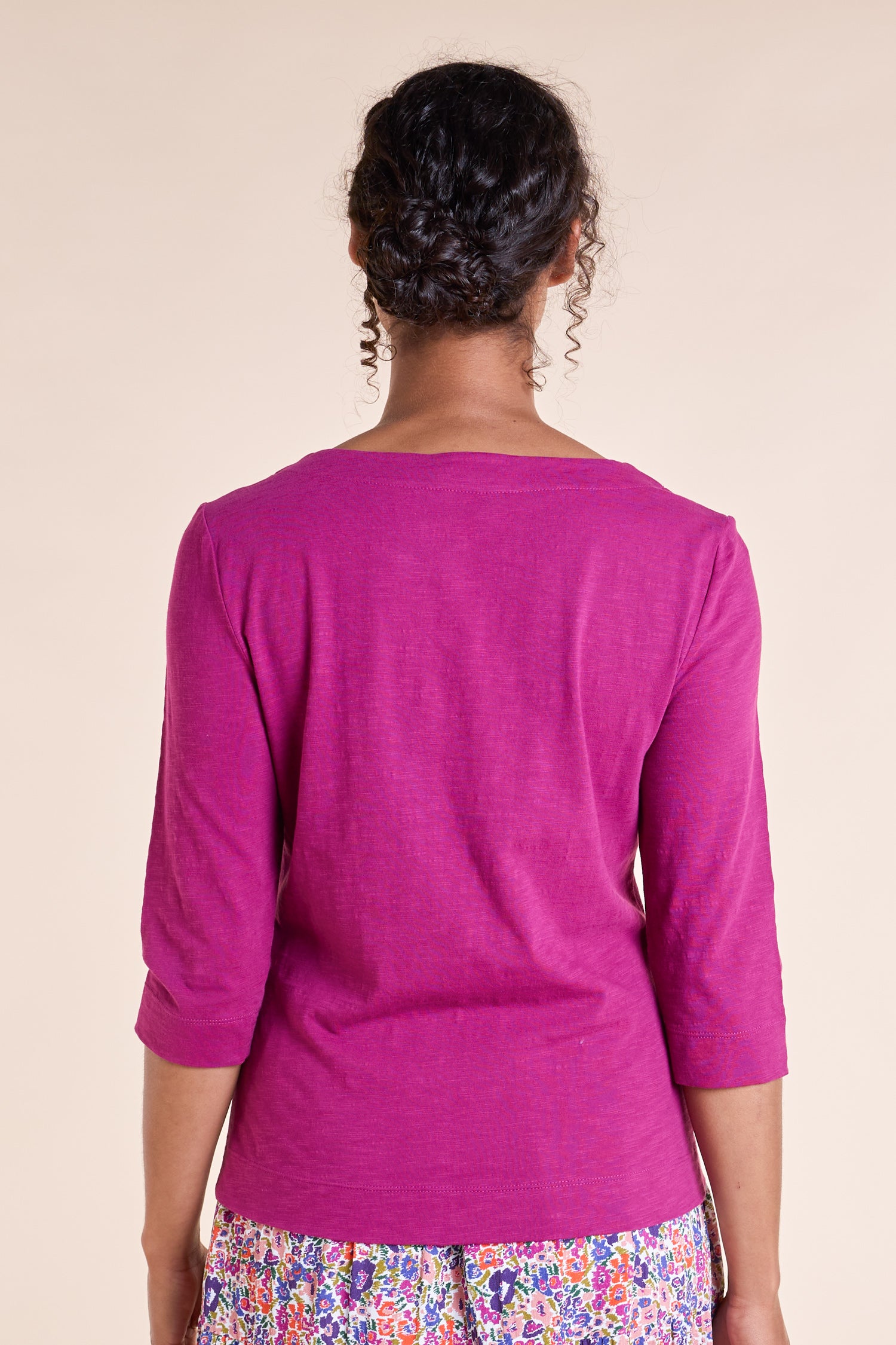 SS25 GOTS Organic Cotton Top - Pansy