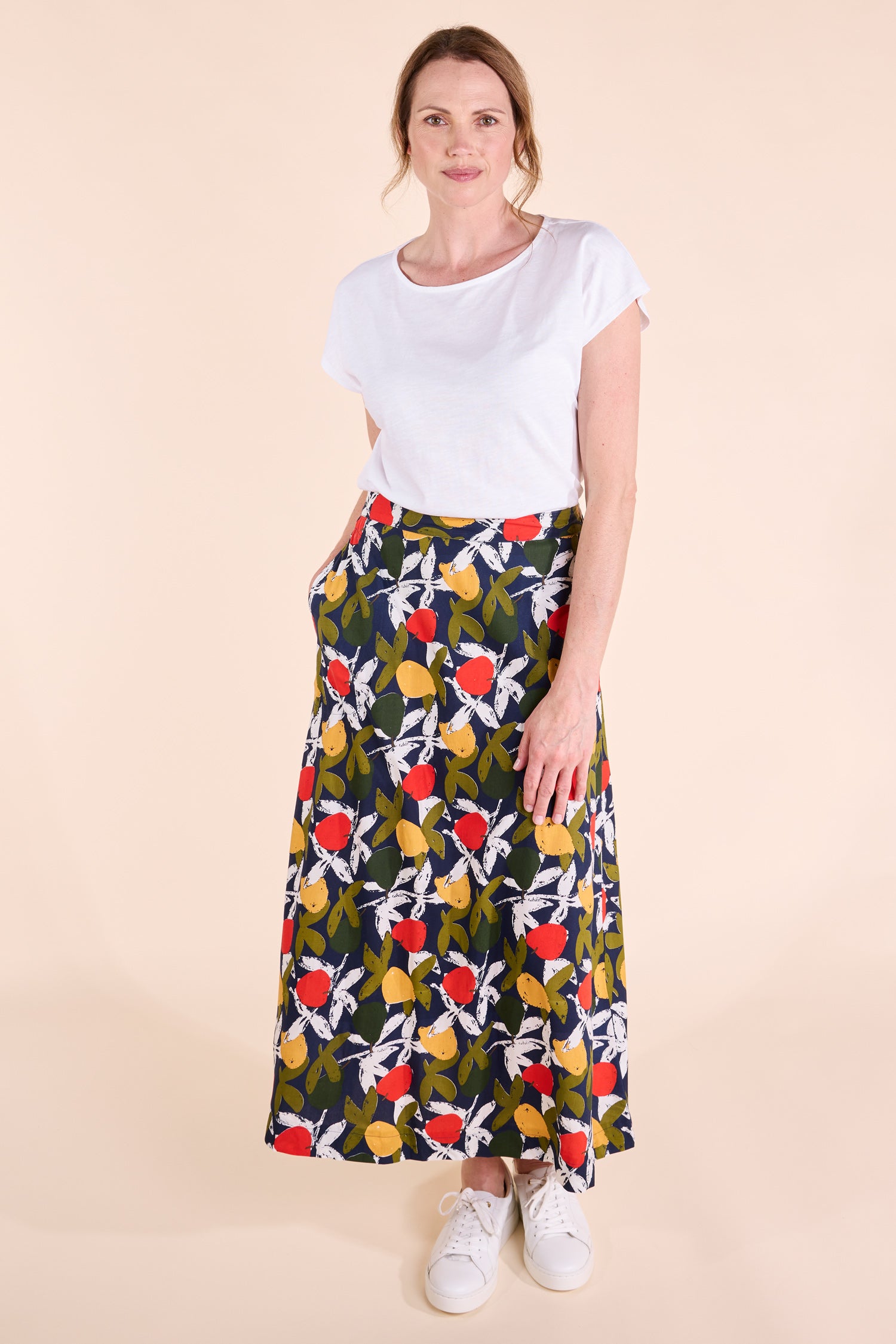 SS25 Long Skirt - Ink