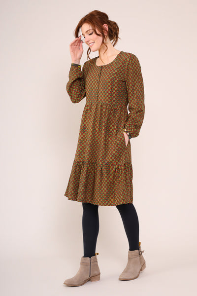 Lenzing™ EcoVero™ Button Tunic Dress