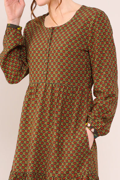 Lenzing™ EcoVero™ Button Tunic Dress