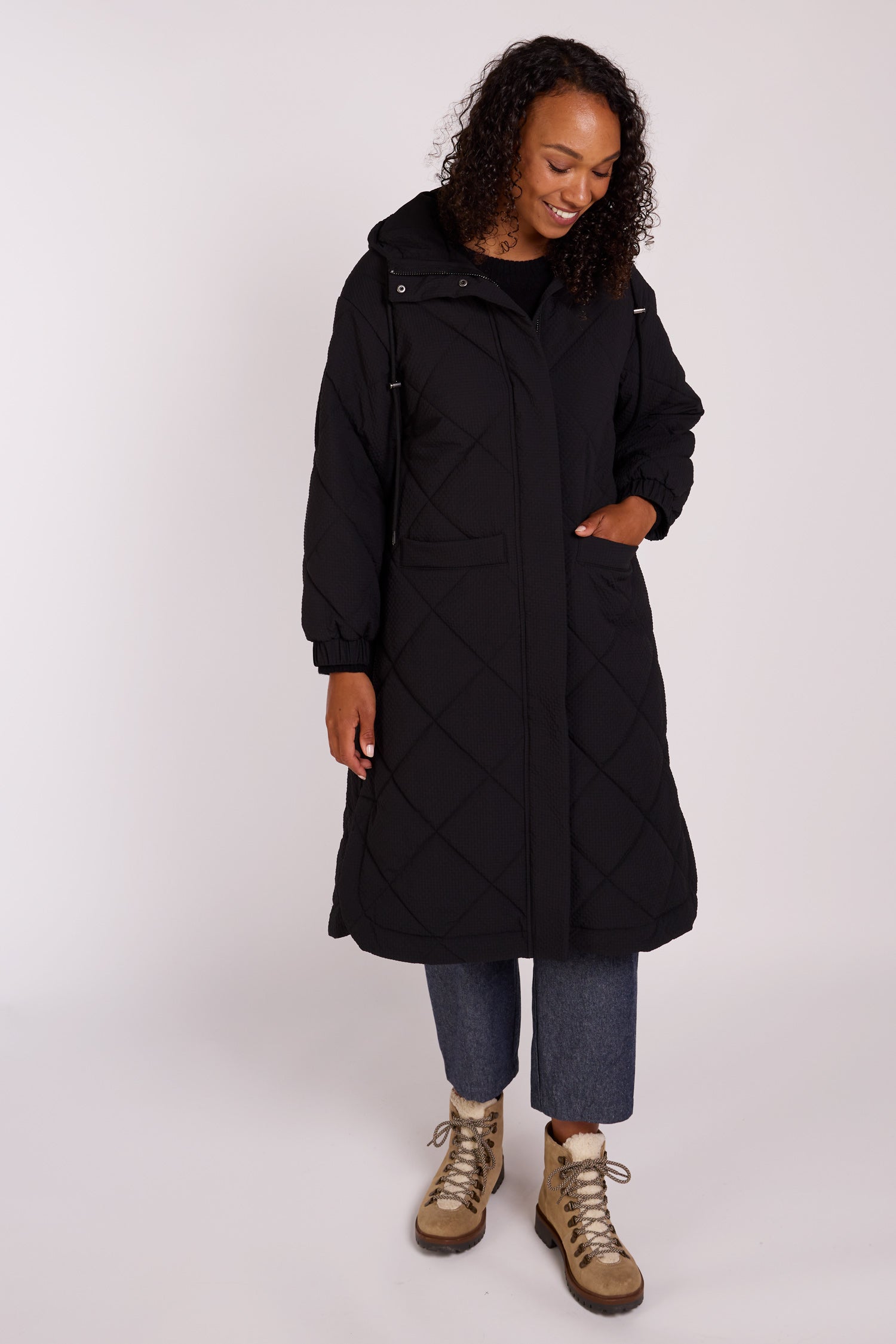 Recycled Quilted Coat