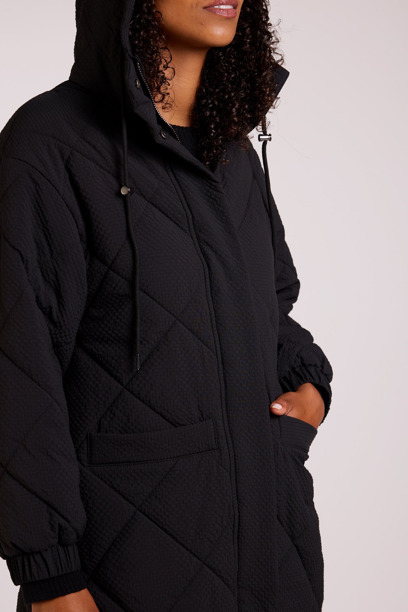 Recycled Quilted Coat