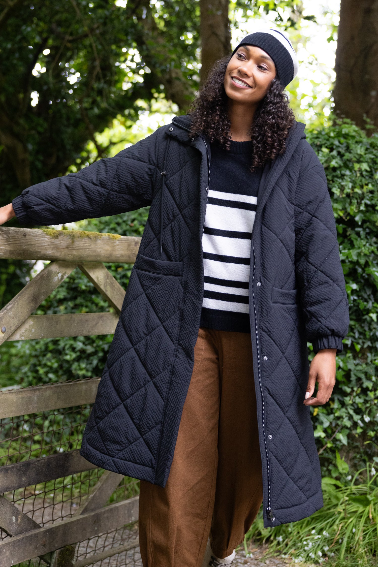 Recycled Quilted Coat