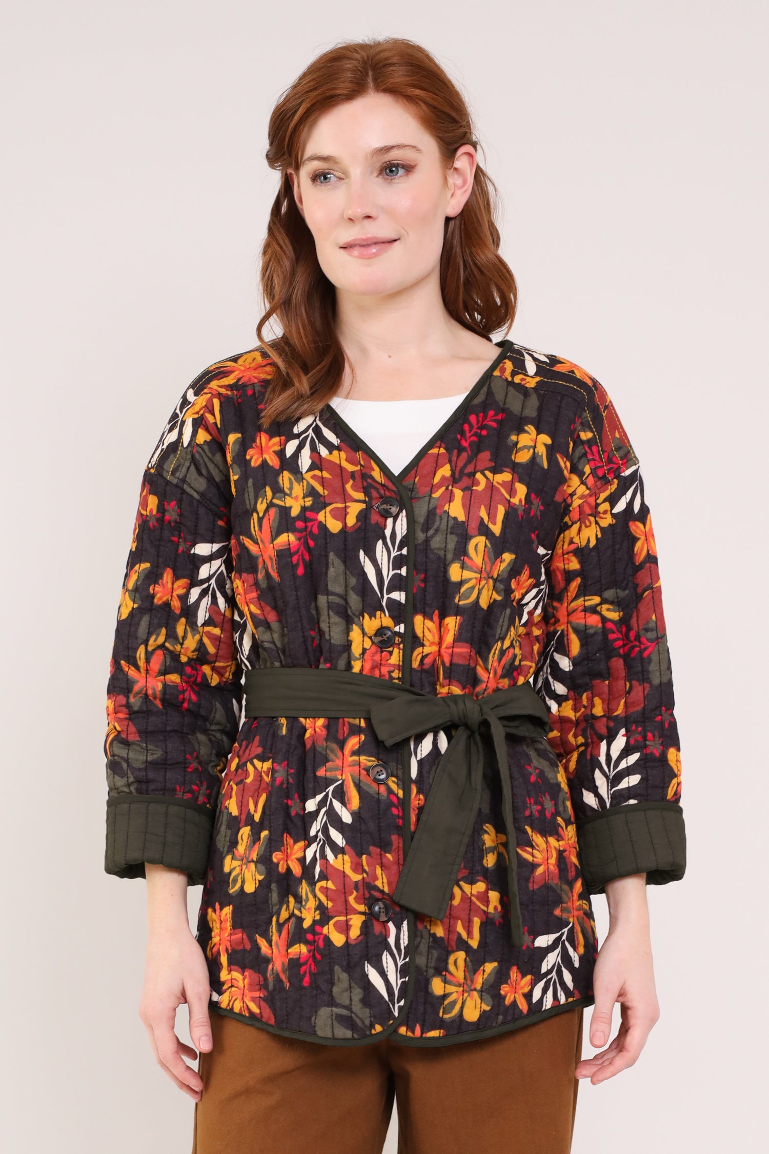 ジャケット・アウター vintage ethnic reversible cotton jacket