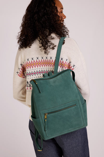 Suede Rucksack