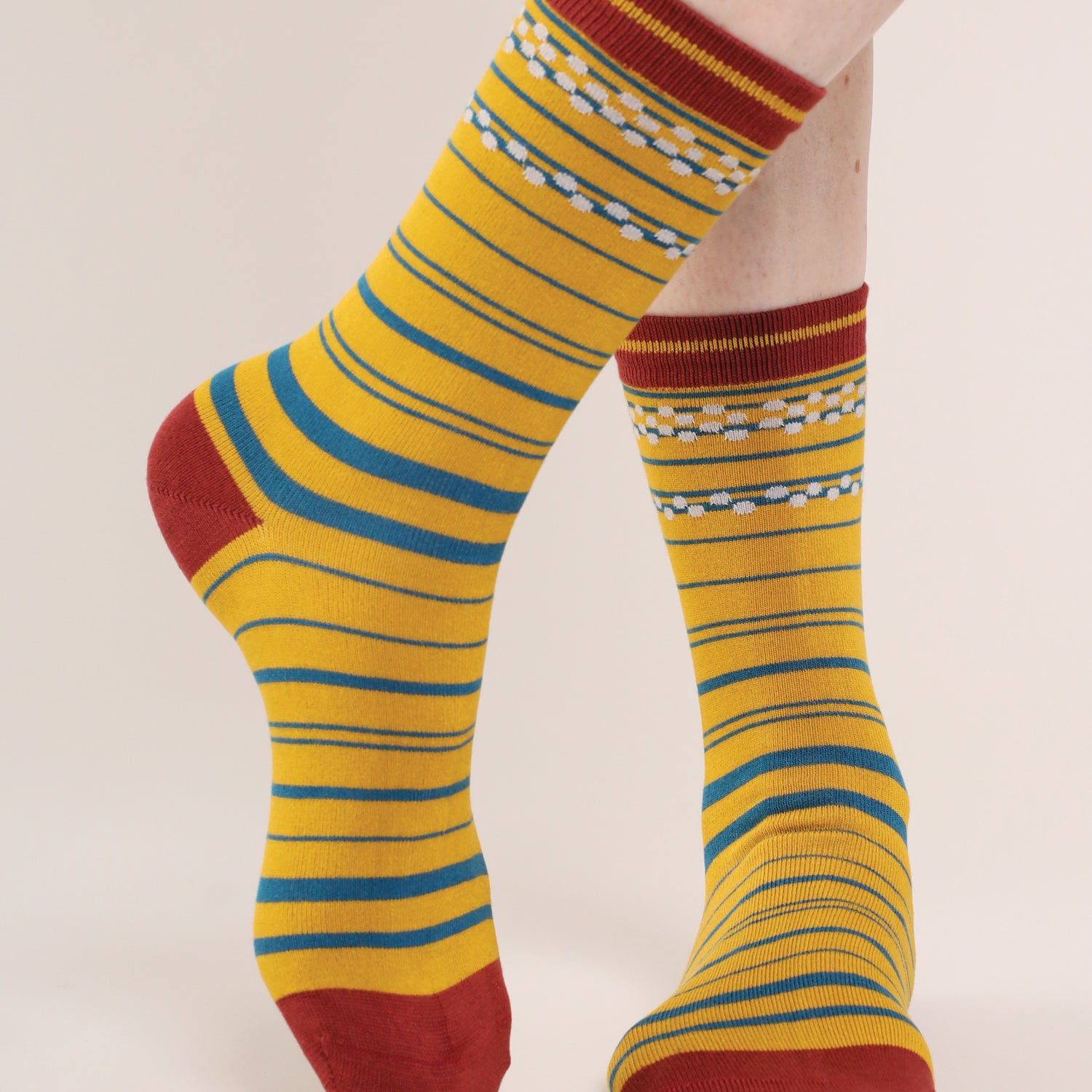 Spot Stripe Socks