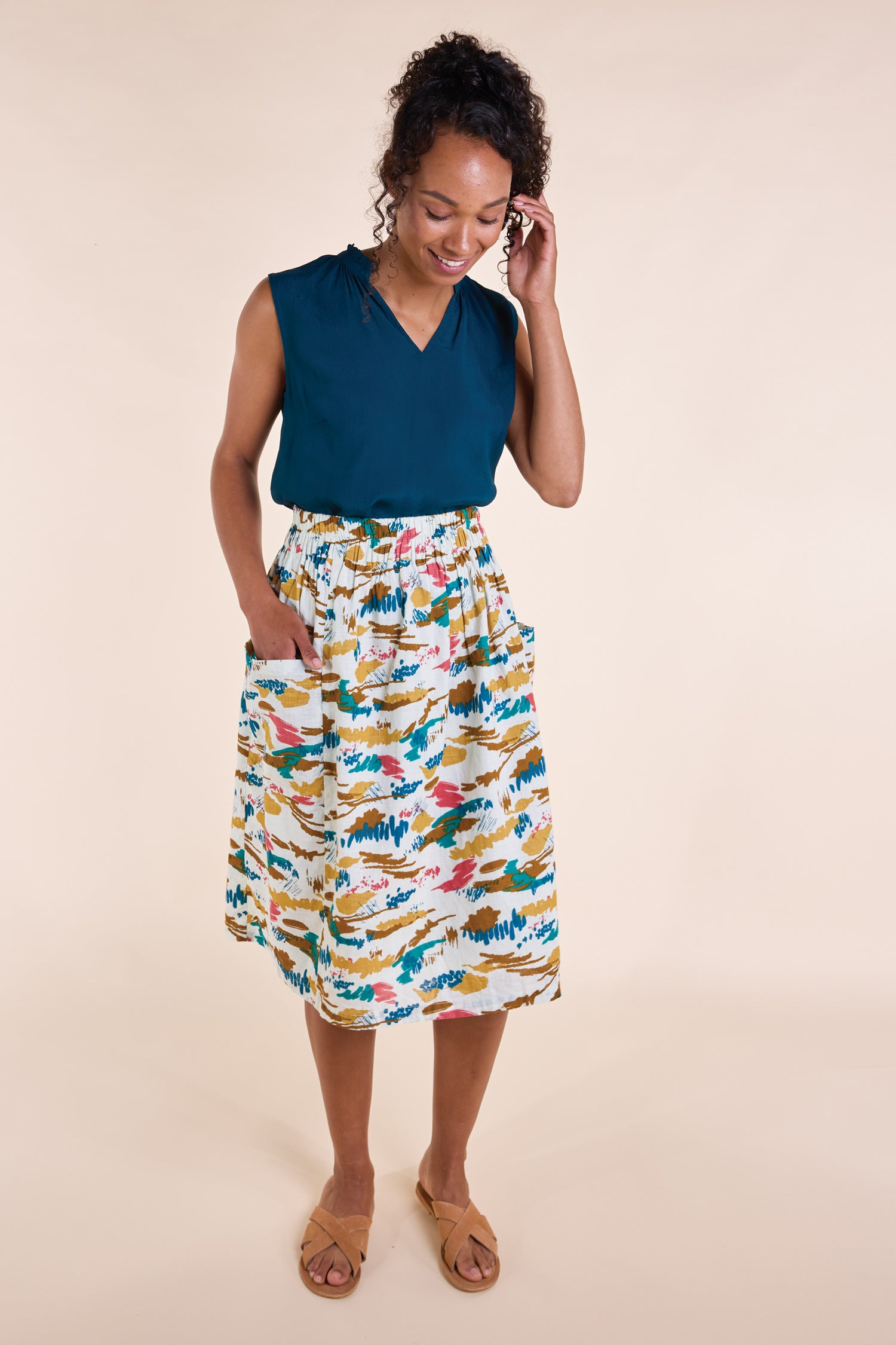 SS25 Skirt - Parchment