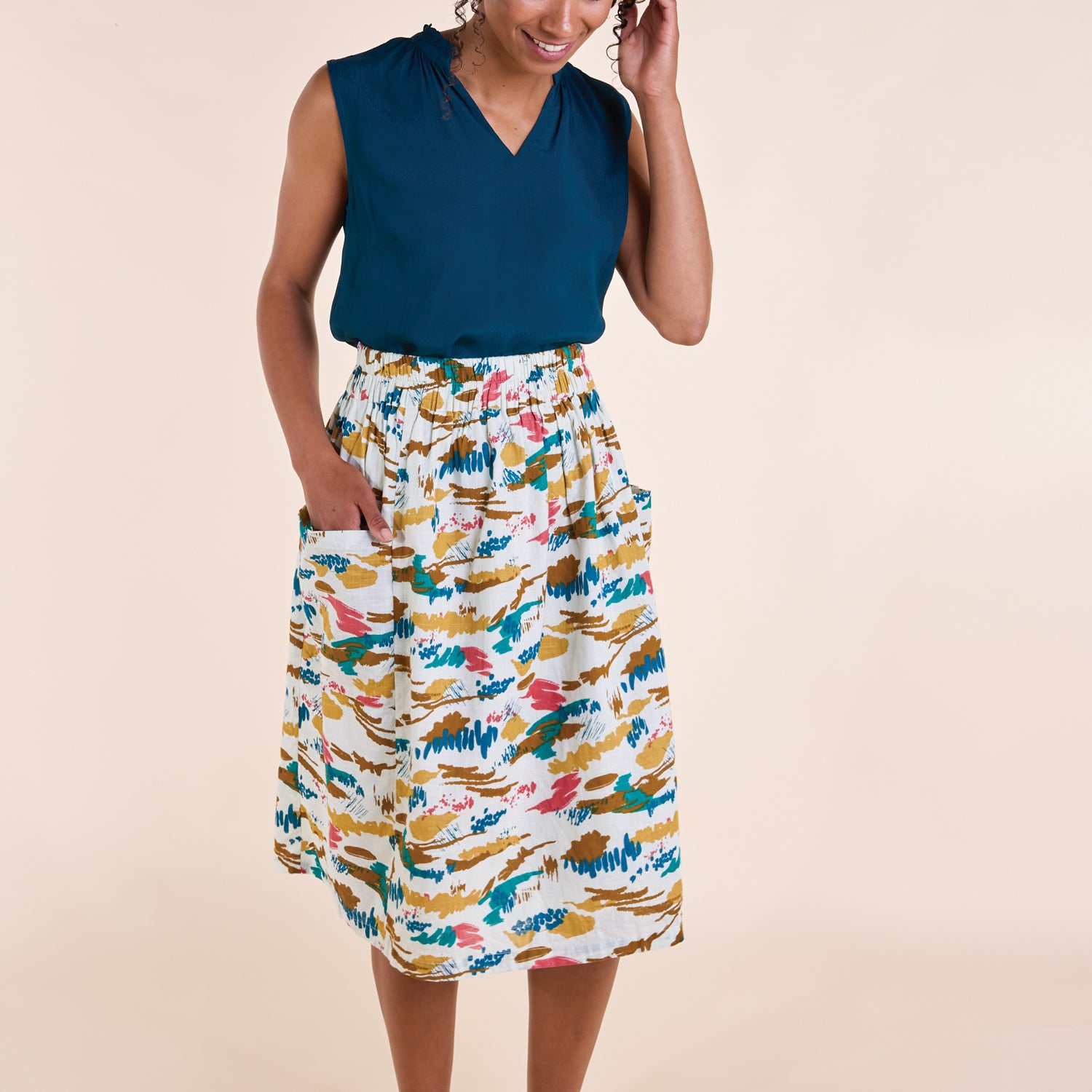 SS25 Skirt - Parchment