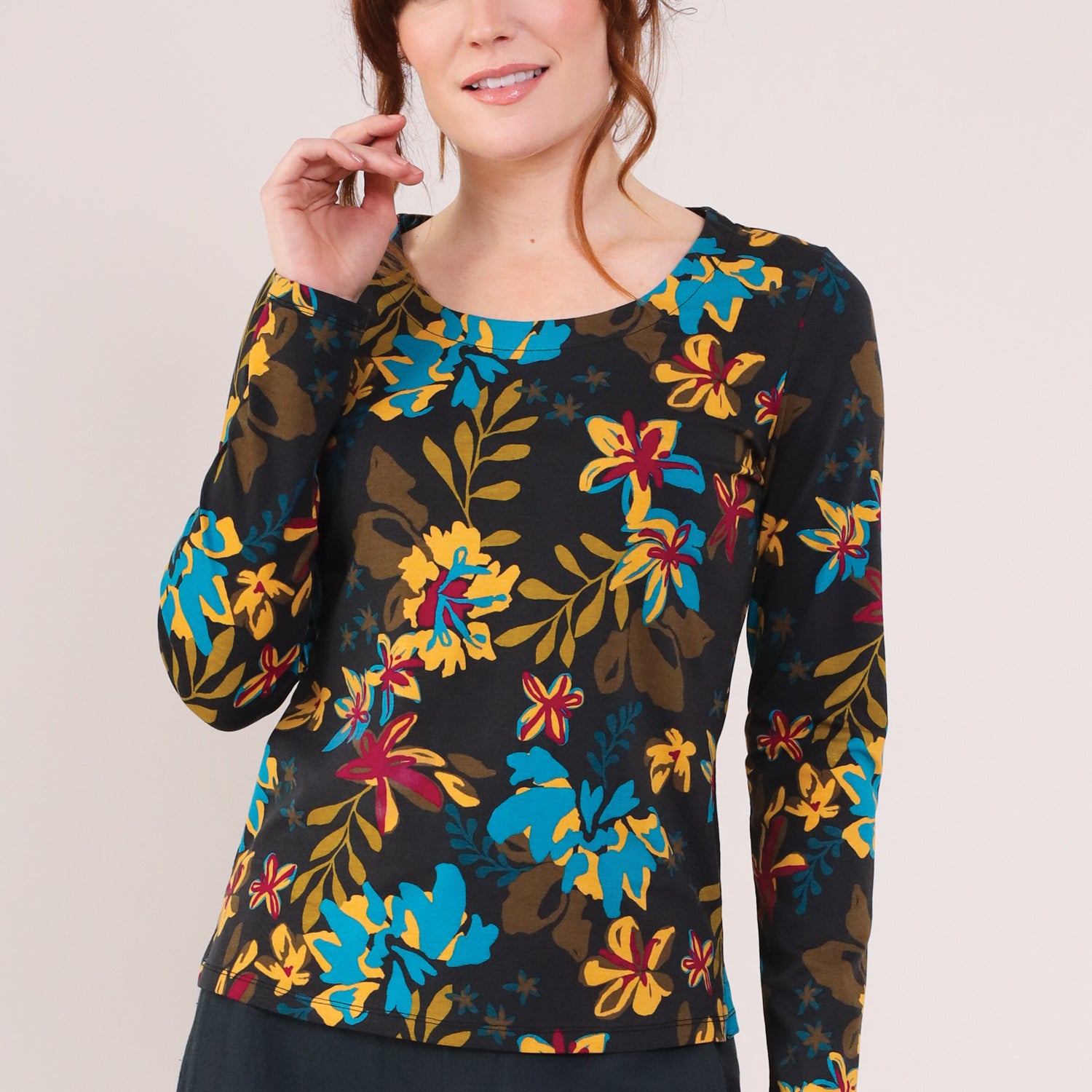 GOTS Organic Cotton Elastane Jersey Top
