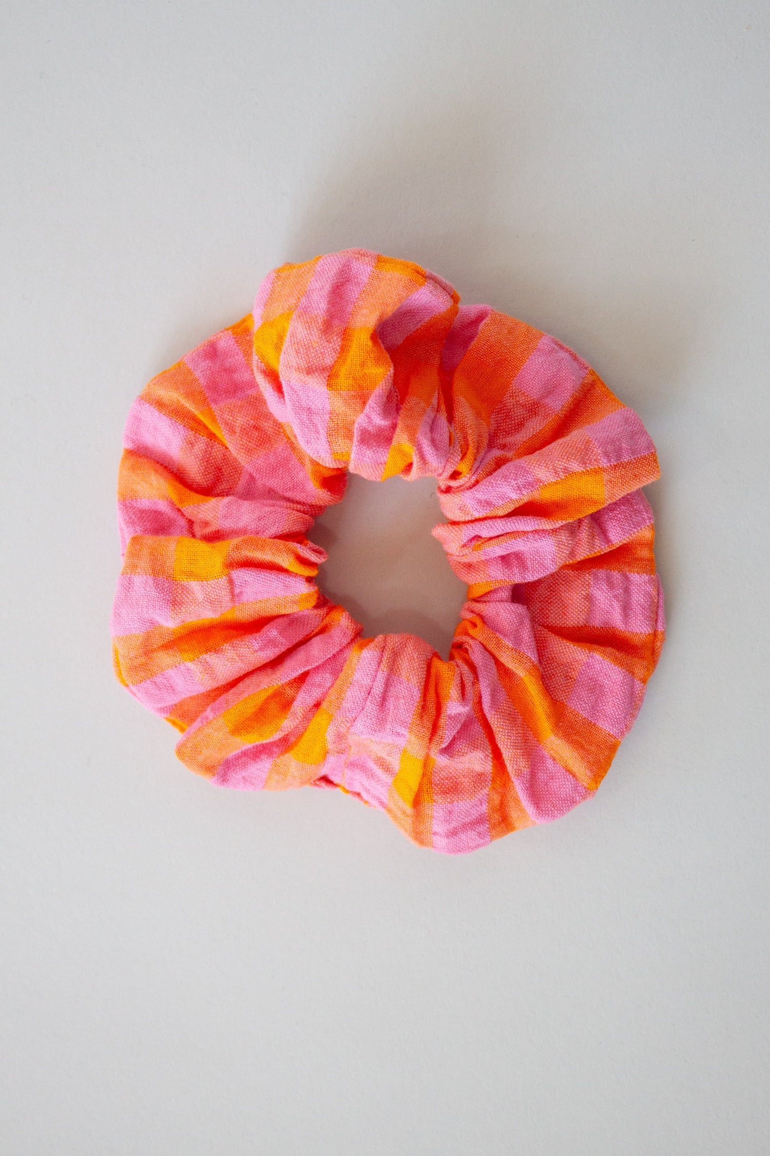 SS25 Check Scrunchie - Multi