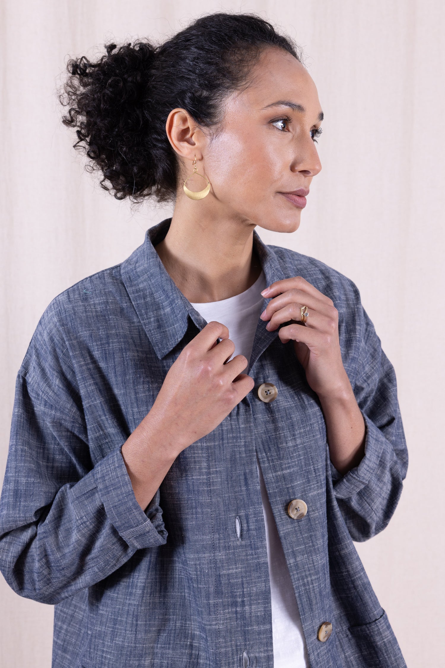 SS26 Chambray Shirt Jacket - Chambray