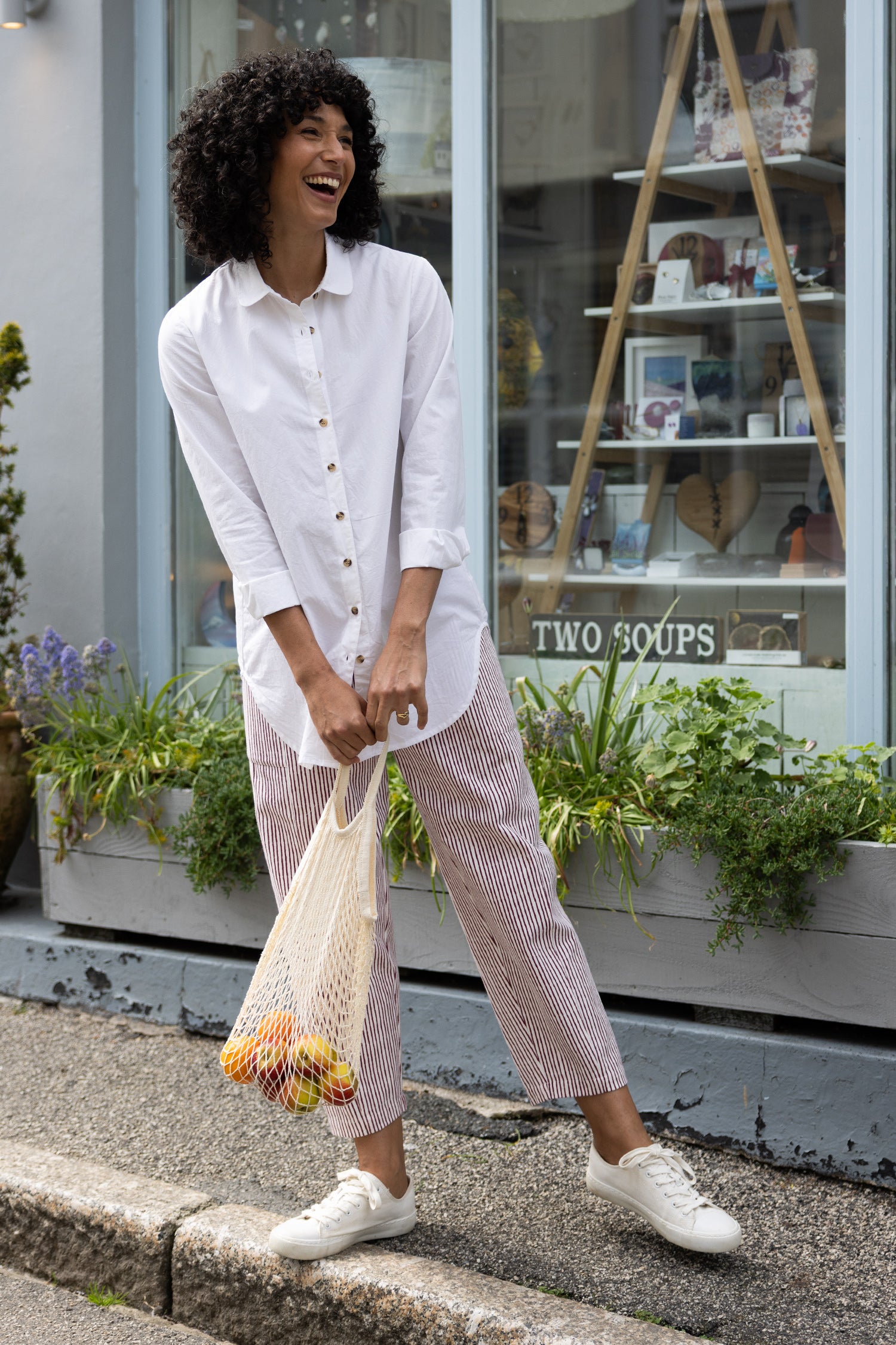 SS26 Cotton Poplin Shirt - White