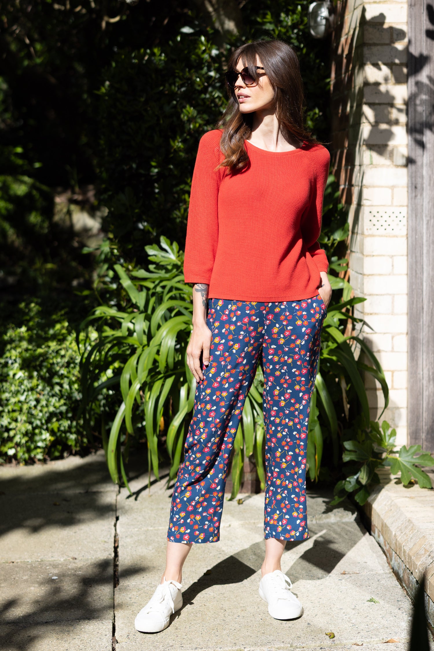 SS26 Viscose Pansy Trouser - Oxford