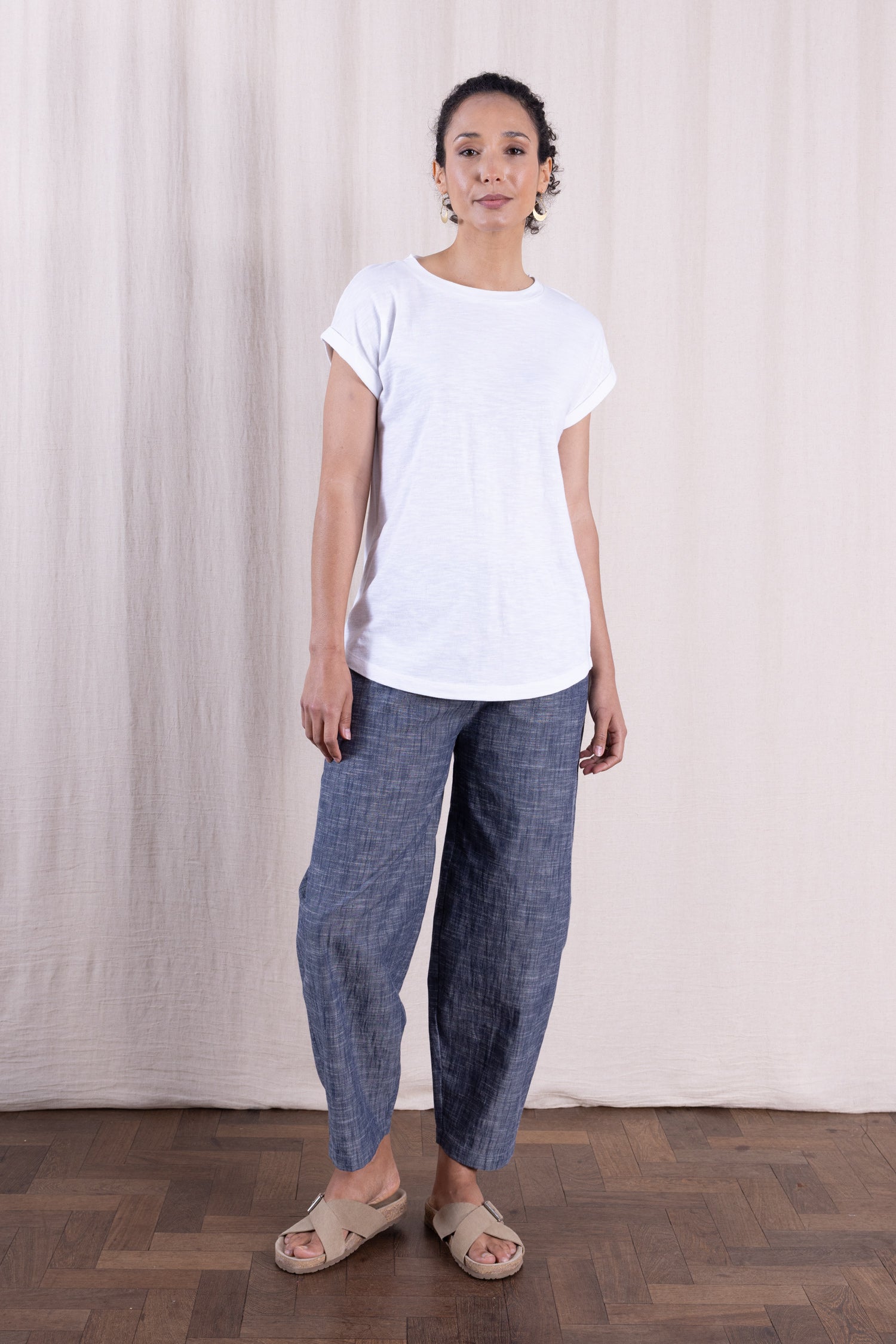 SS26 GOTS Organic Cotton T Shirt - White