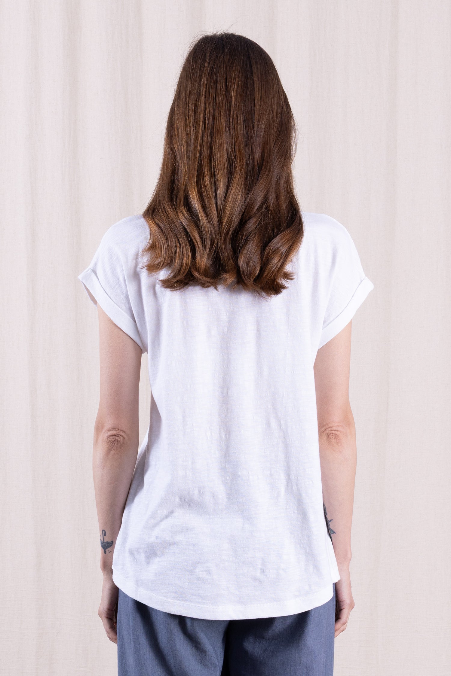 SS26 GOTS Organic Cotton T Shirt - White