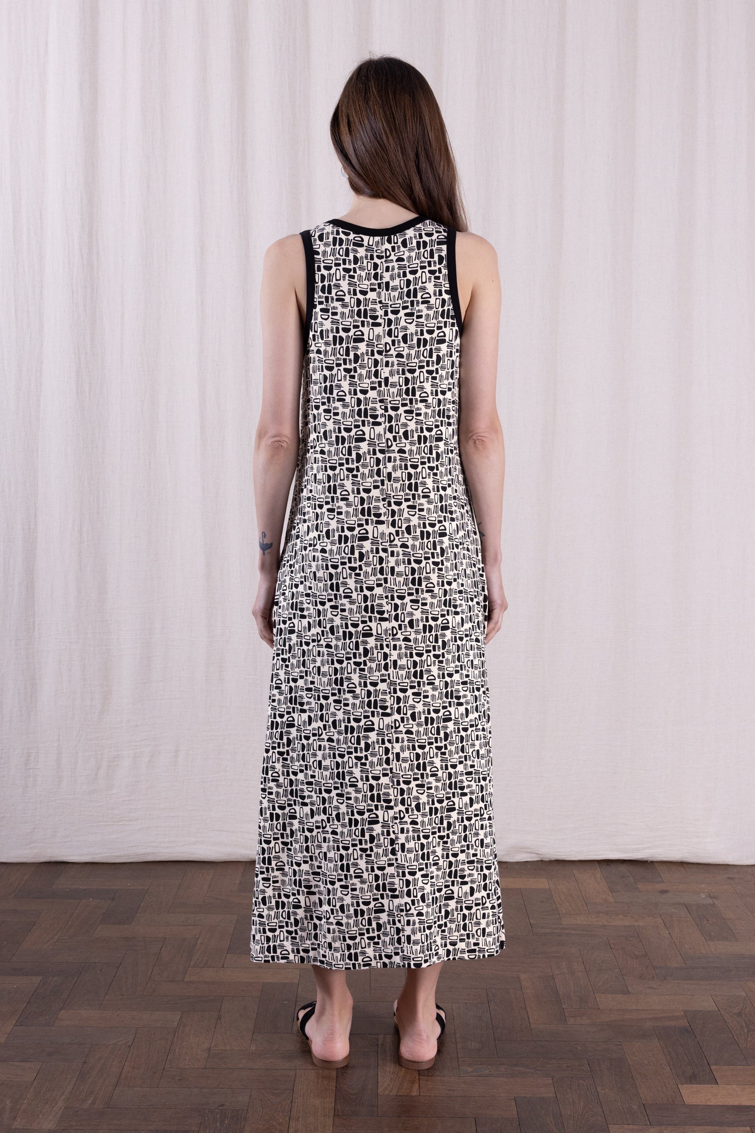 SS26 Modal Jersey Midi Dress - Butter