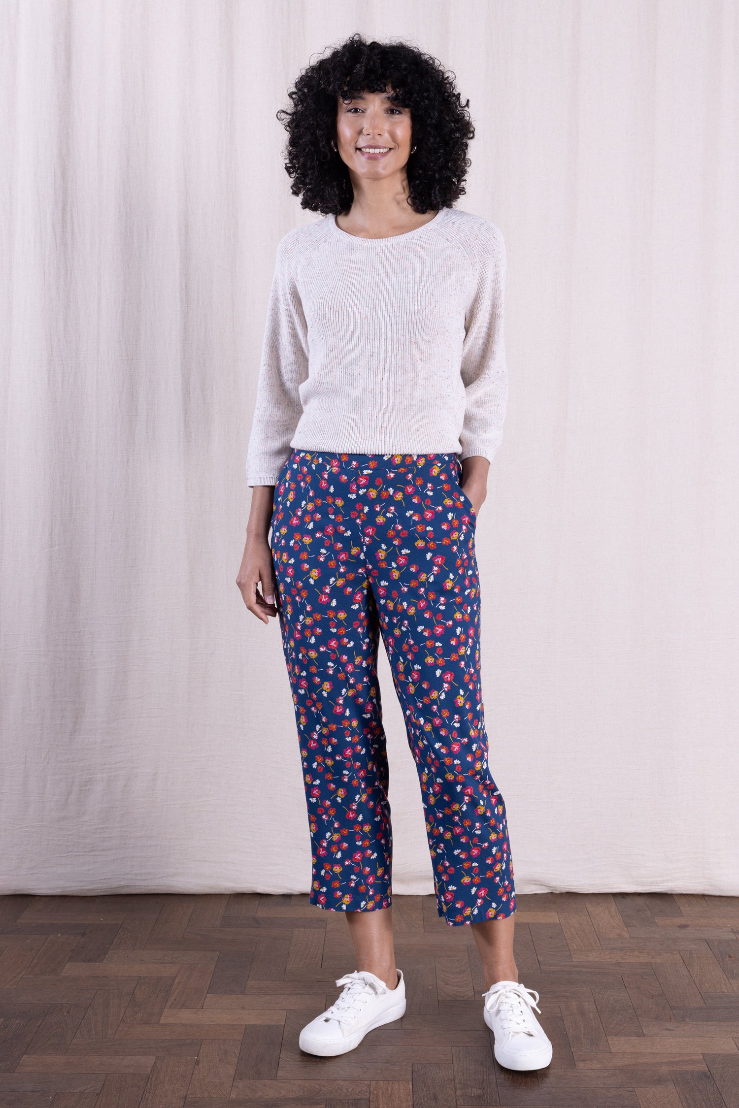 SS26 Viscose Pansy Trouser - Oxford