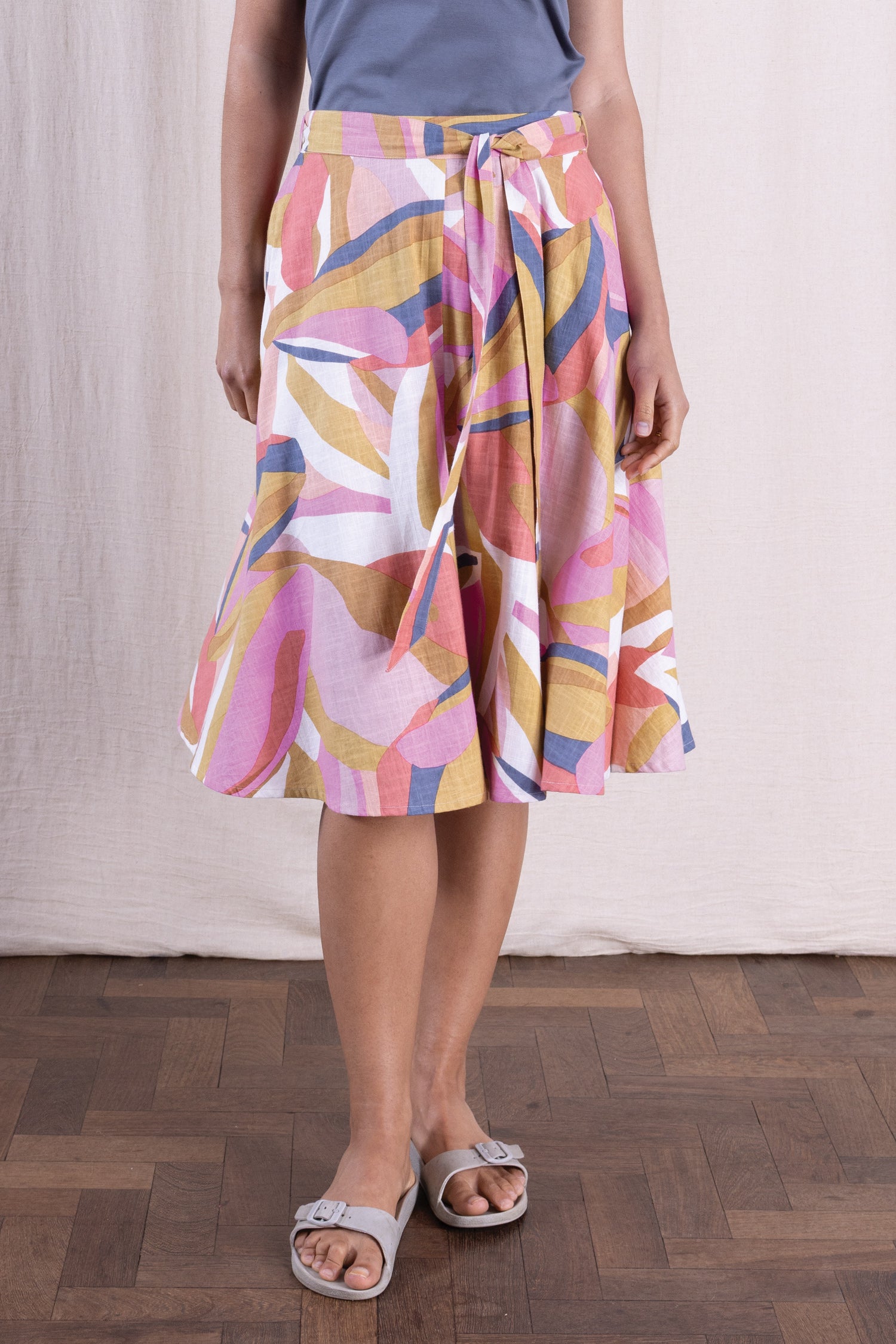 SS26 Cotton Swing Skirt - Multi