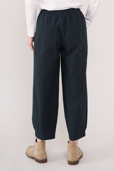 Cotton Elastic Hem Trousers