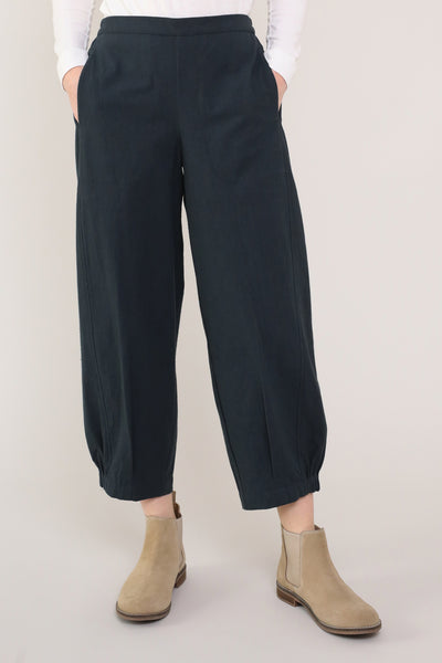 Cotton Elastic Hem Trousers