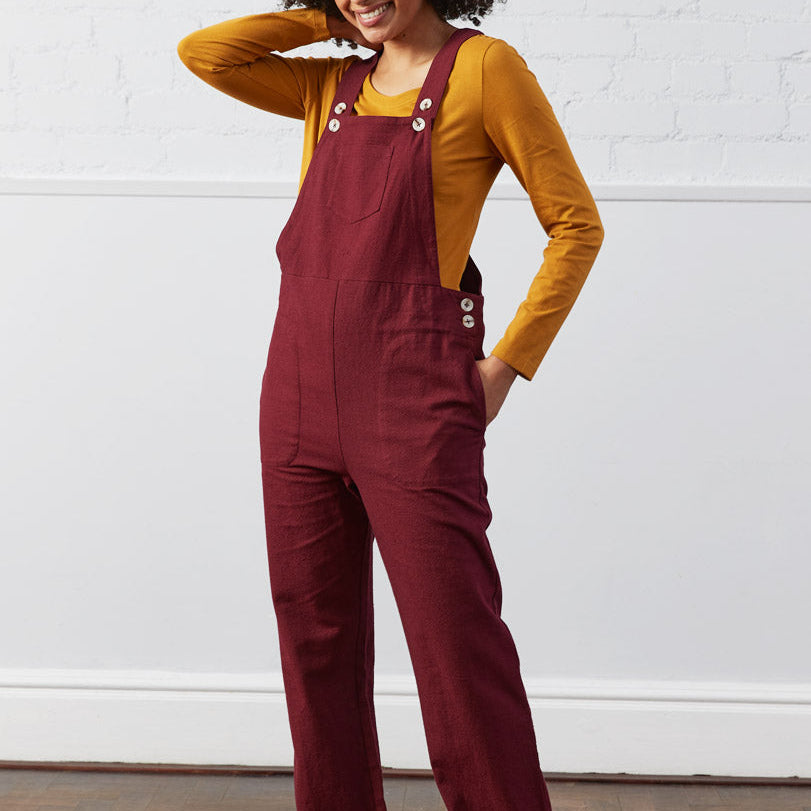 Cotton Full Length Dungarees