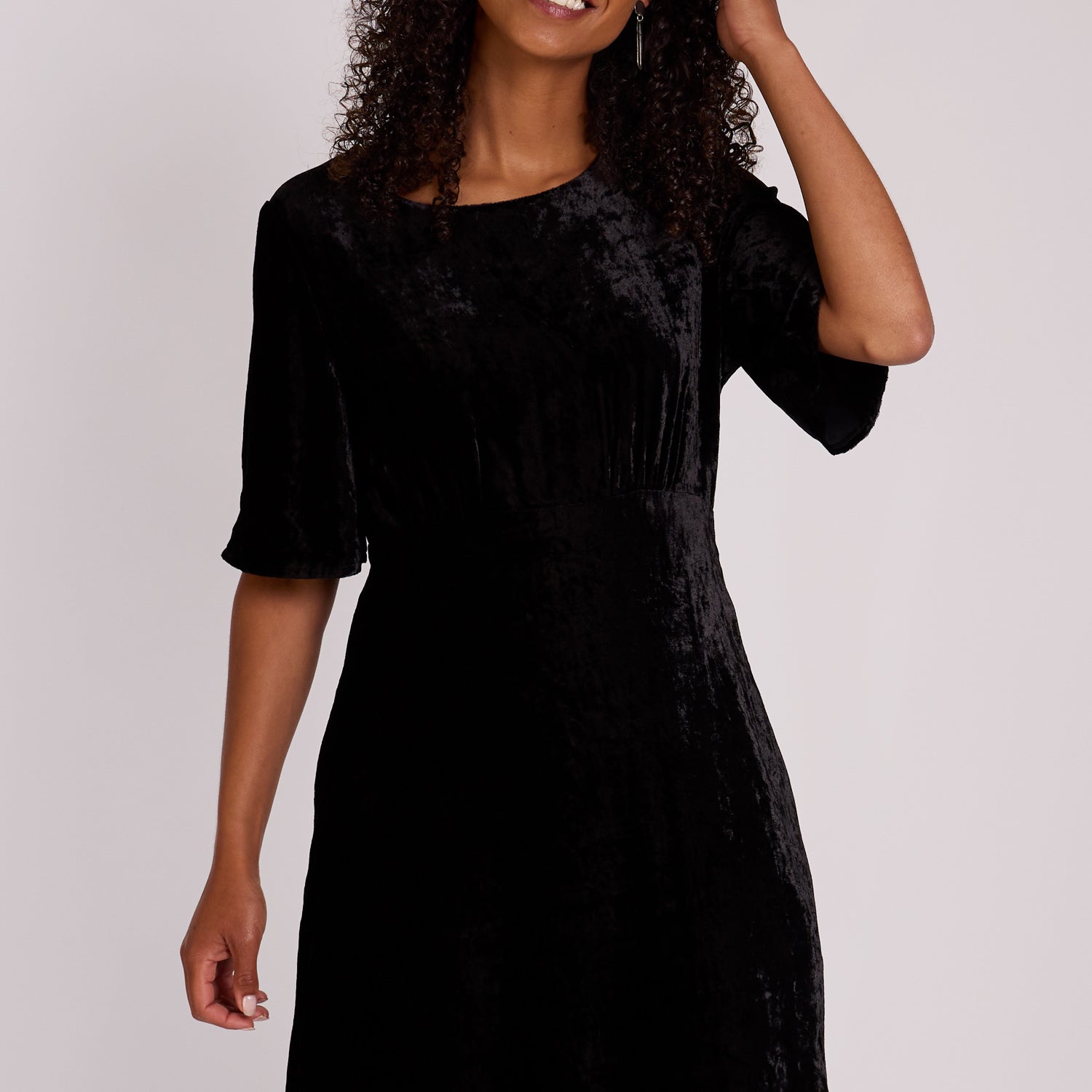 Velvet Tunic Dress