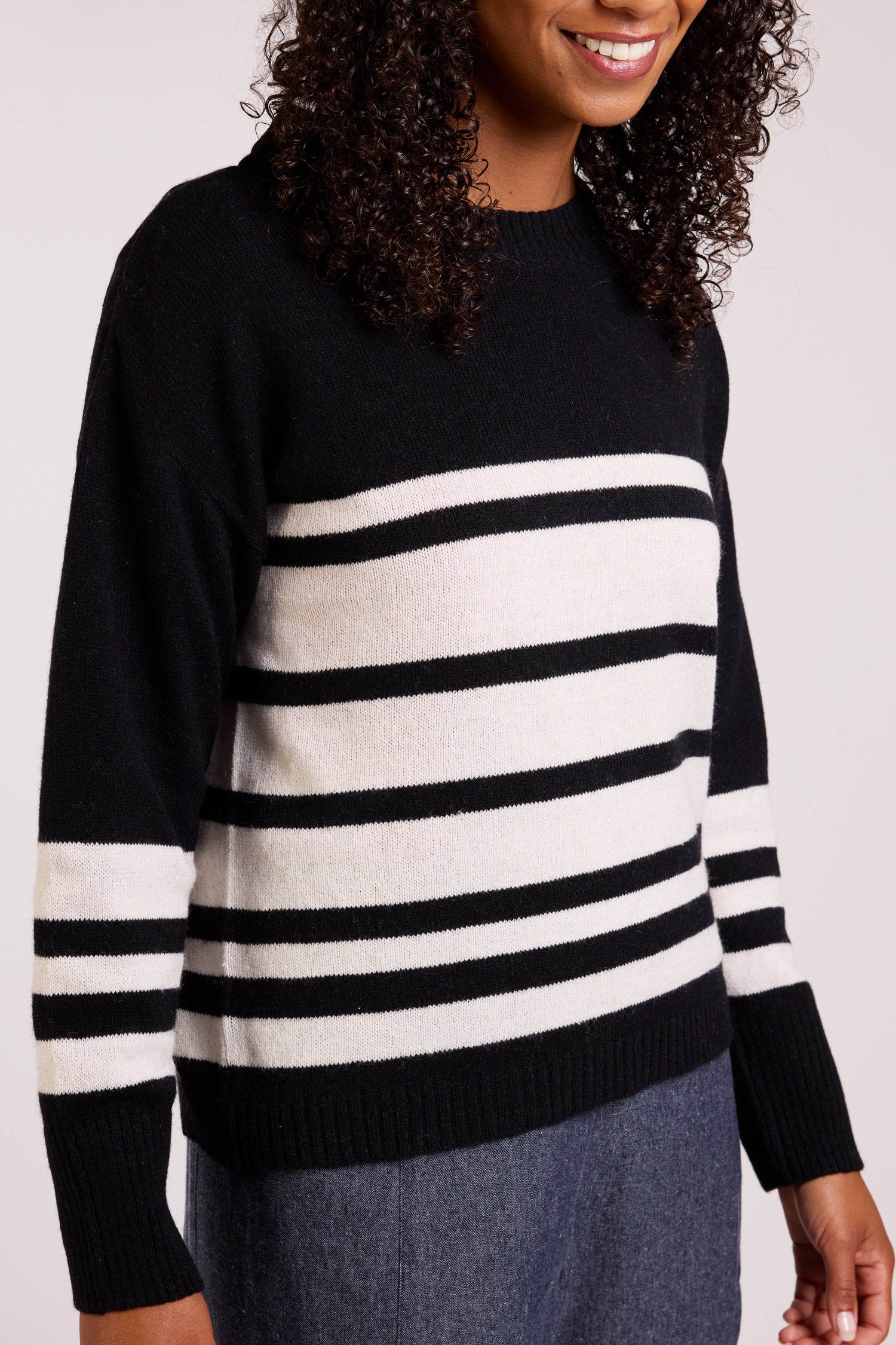 Recycled Striped Jumper