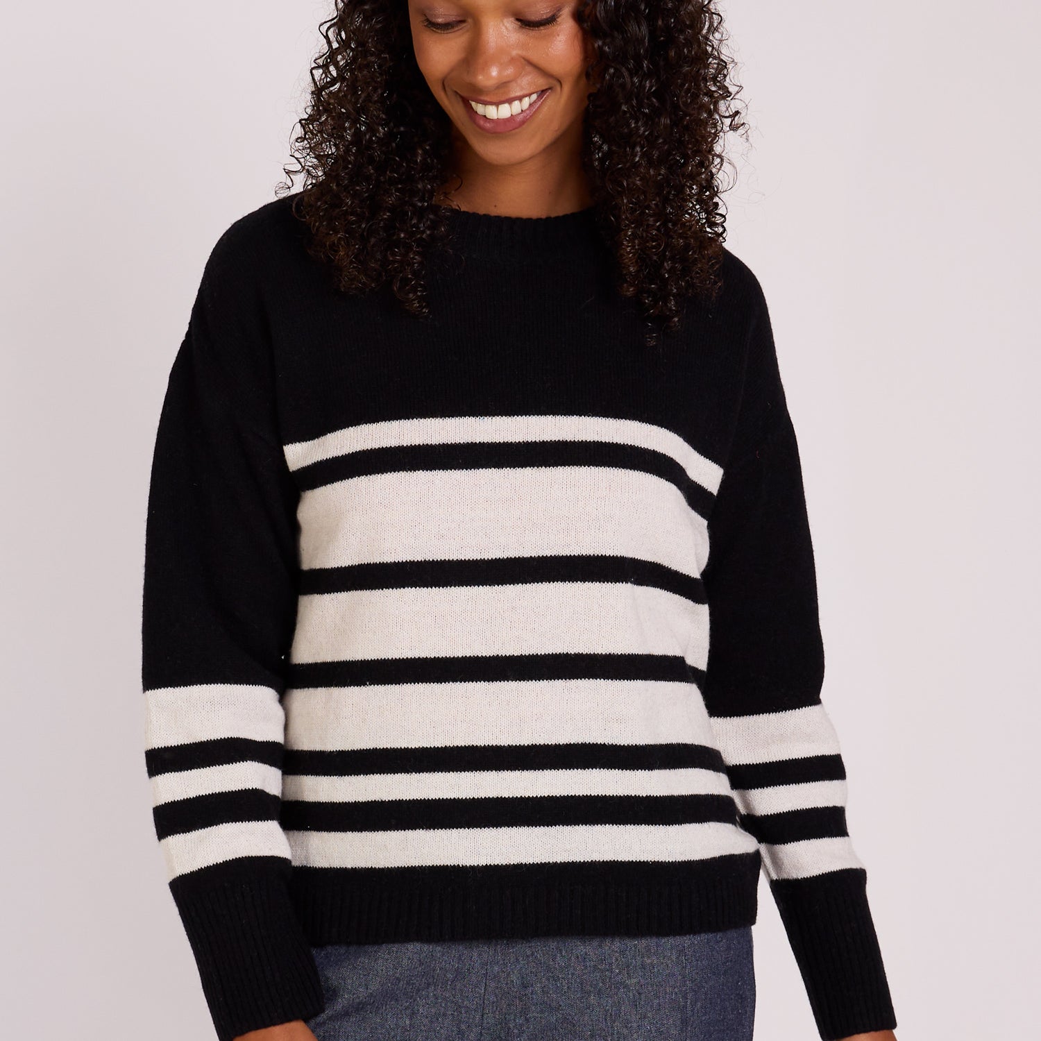 Recycled Striped Jumper