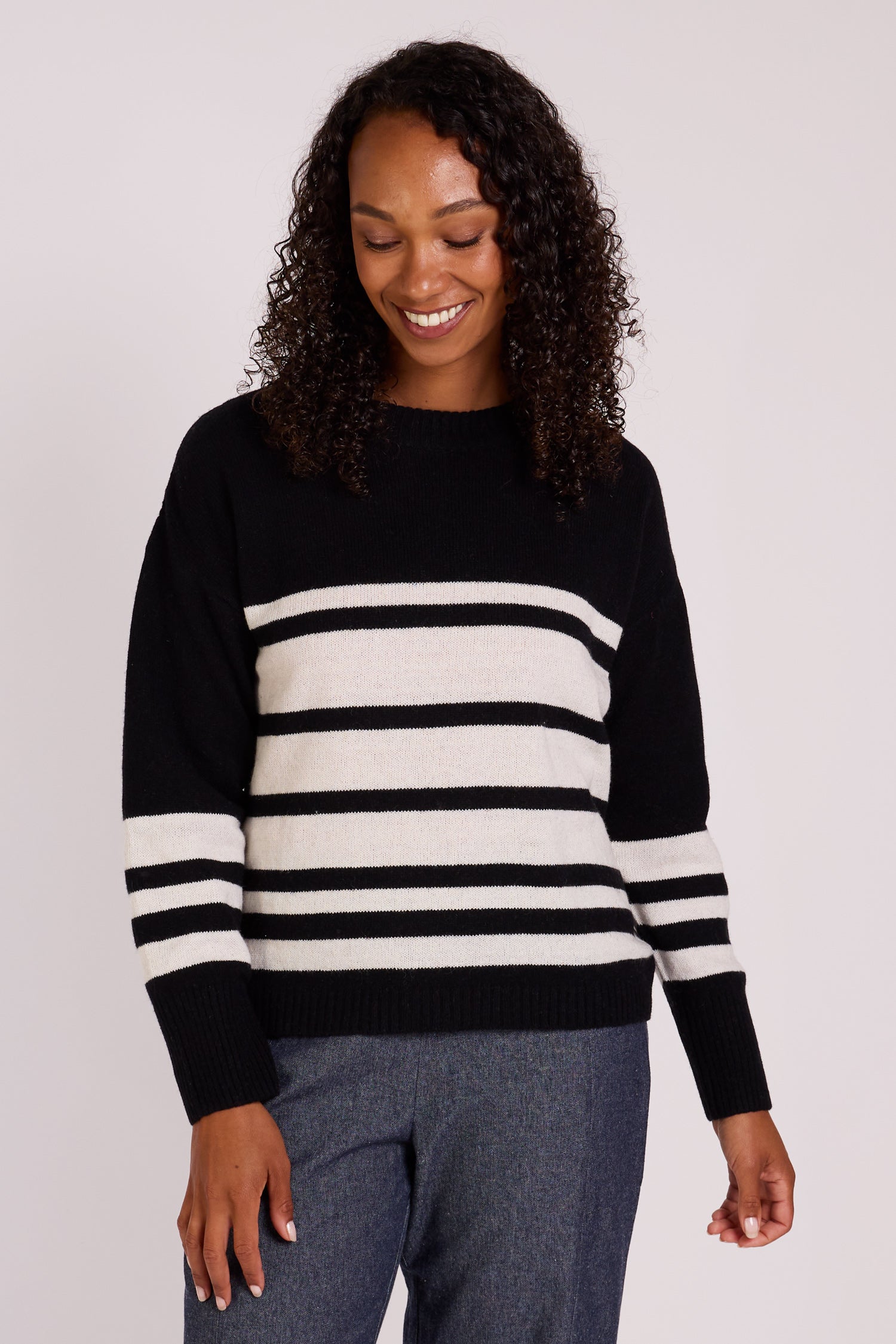 Recycled Striped Jumper