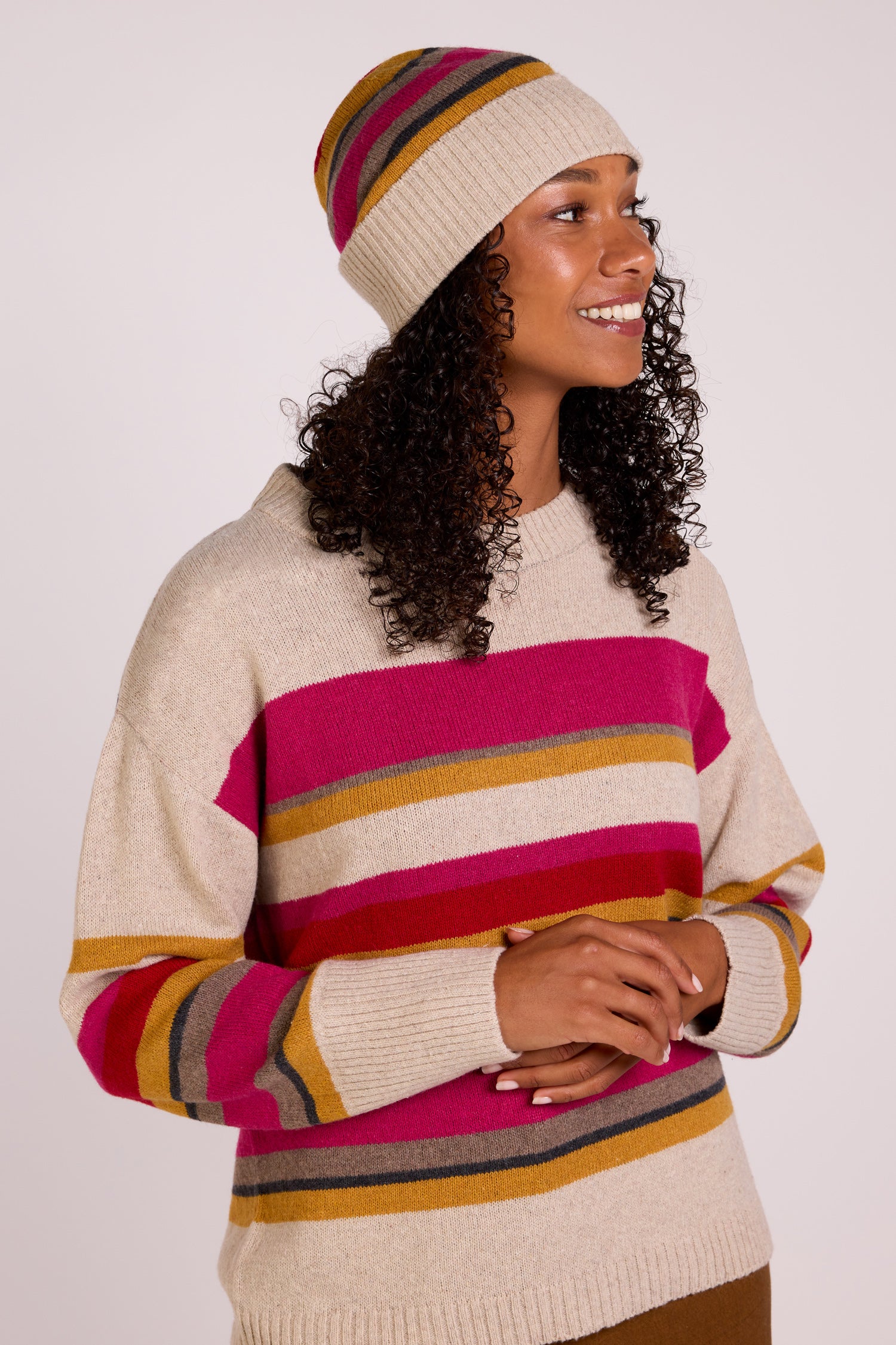 Recycled Striped Jumper