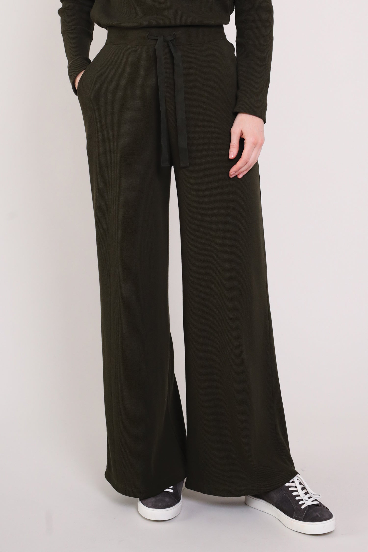 GOTS Organic Cotton Wide Leg Trouser