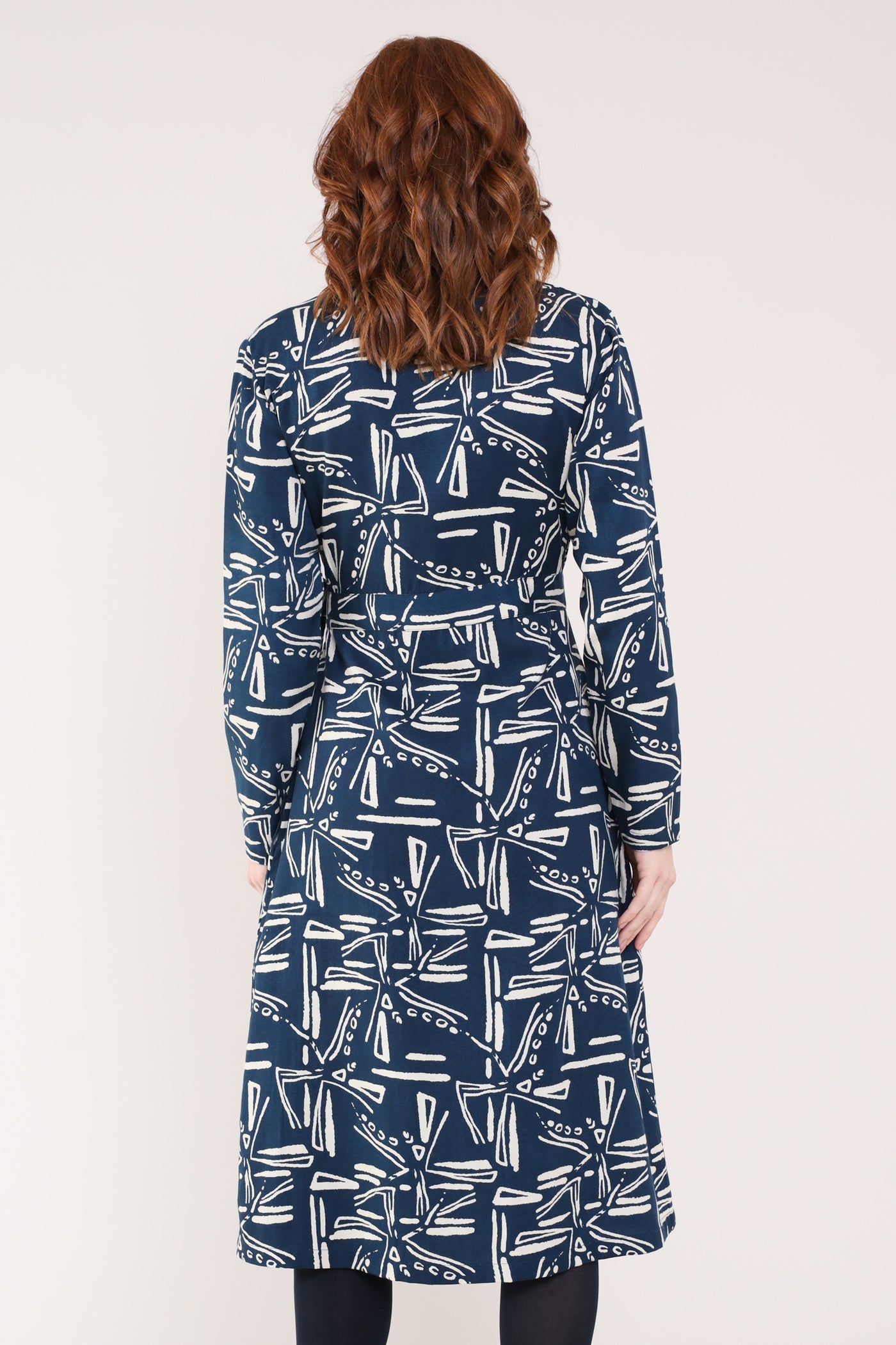 Lenzing™ Tencel™ Tie Wrap Dress