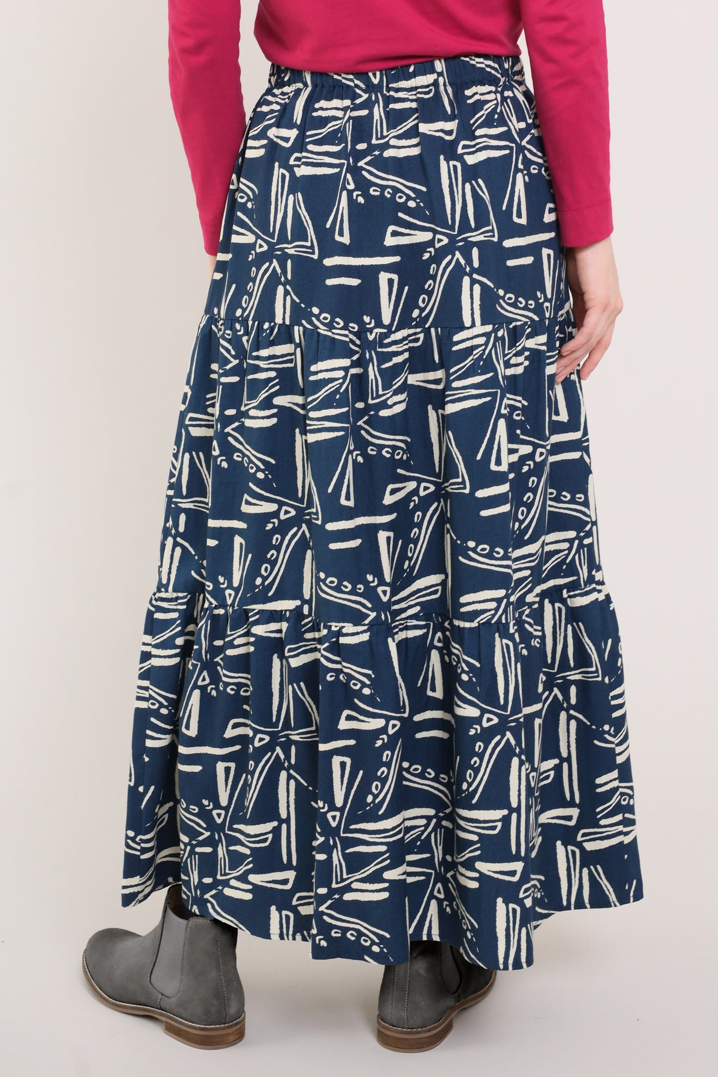 Lenzing™Tencel™ Tiered Skirt