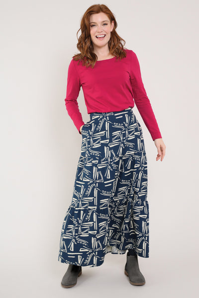 Lenzing™Tencel™ Tiered Skirt