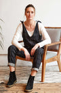 CQ1056  Double Cotton Jumpsuit