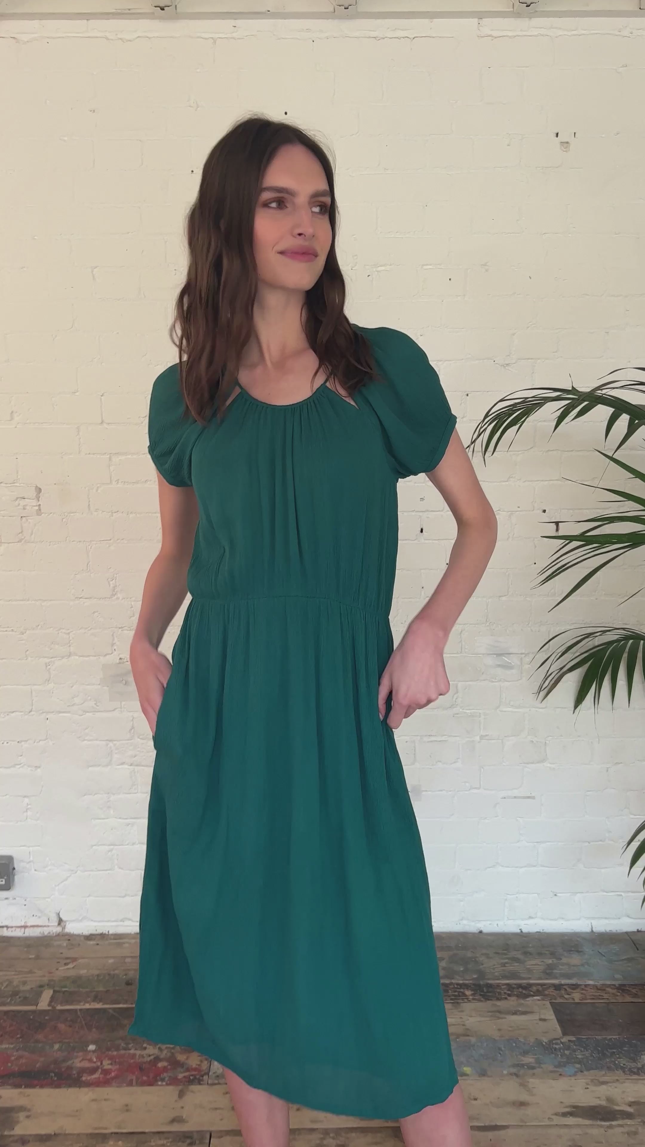 【クリーニング済】SOLOV NOMAD FRILL DRESS クリーニング済】SOLOV NOMAD FRILL DRESS クリーニング済