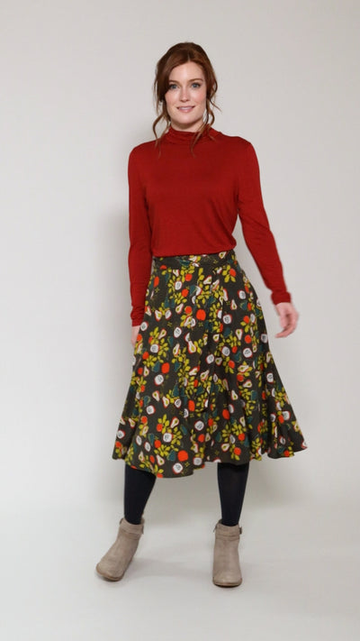 Lenzing™ Ecovero Swing Skirt