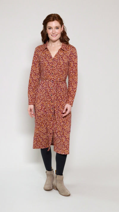 GOTS Organic Cotton Jersey Shirt Dress