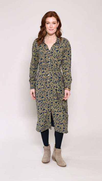 Viscose Shirt Dress