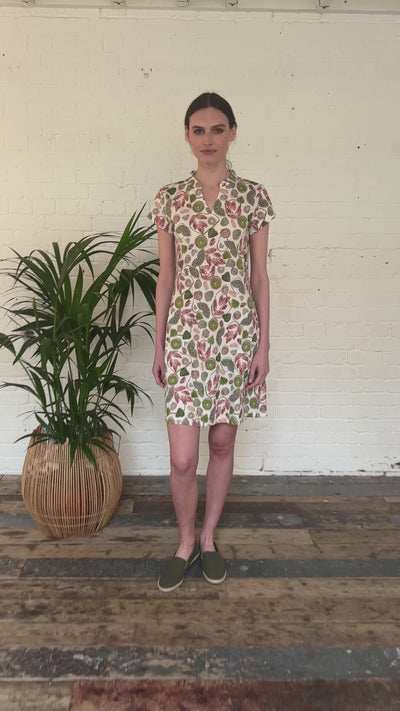 GOTS Organic Cotton Kiwi Tunic Dress