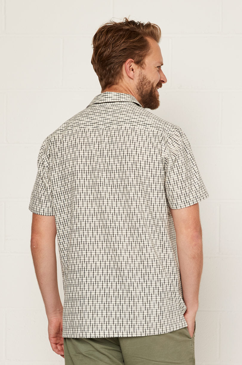 Cotton Short sleeve Check Shirt