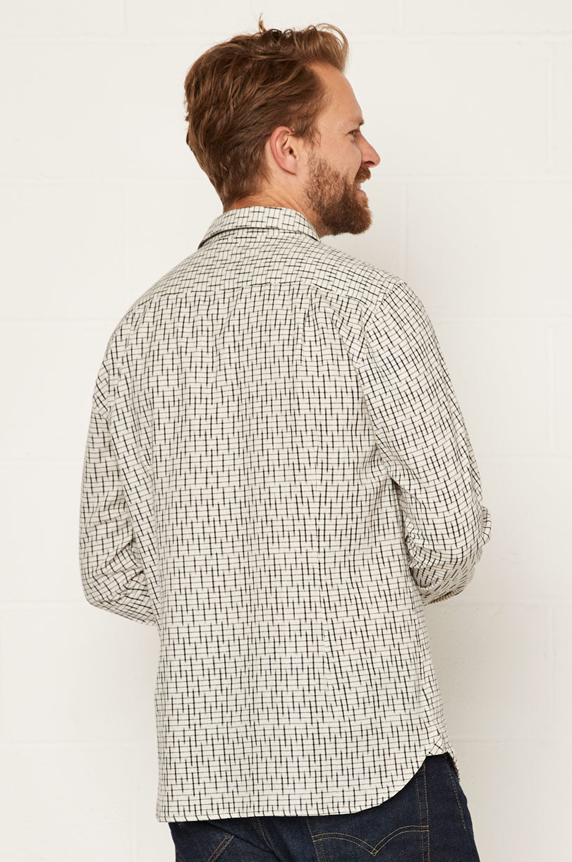 Cotton Long sleeve Check Shirt