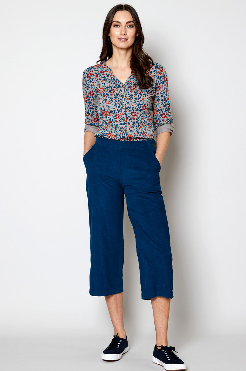 CN1038 Cropped Needlecord Trouser
